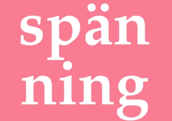 Synonym spänning