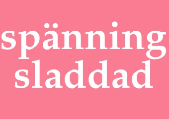 Synonym spänningsladdad