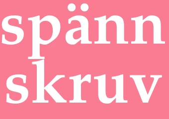 Synonym spännskruv