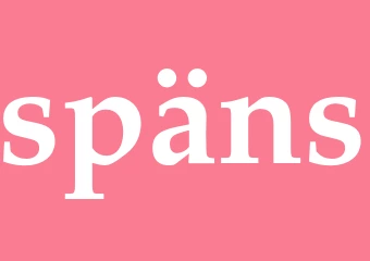 Synonym späns