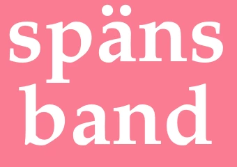 Synonym spänsband