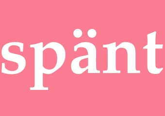Synonym spänt