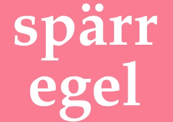 Synonym spärregel
