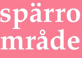 Synonym spärrområde