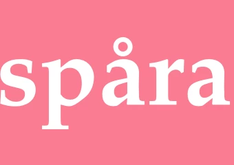 Synonym spåra