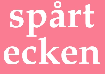 Synonym spårtecken