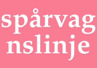 Synonym spårvagnslinje