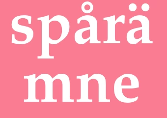 Synonym spårämne