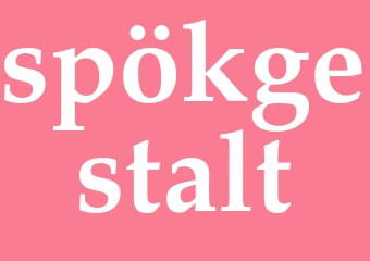 Synonym spökgestalt