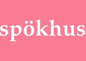 Synonym spökhus