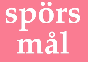 Synonym spörsmål