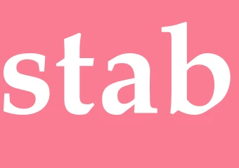 Synonym stab