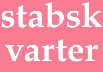 Synonym stabskvarter