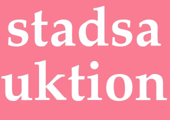 Synonym stadsauktion