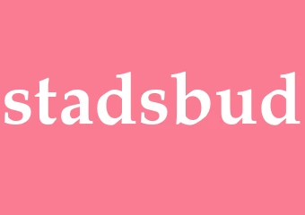 Synonym stadsbud