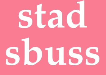 Synonym stadsbuss