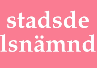 Synonym stadsdelsnämnd
