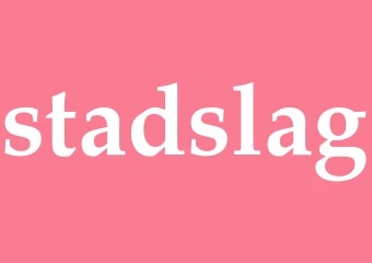 Synonym stadslag