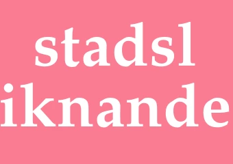 Synonym stadsliknande