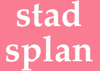 Synonym stadsplan