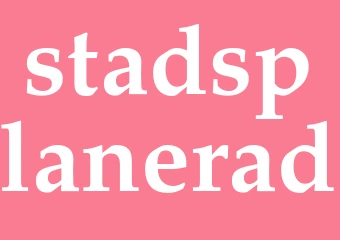 Synonym stadsplanerad