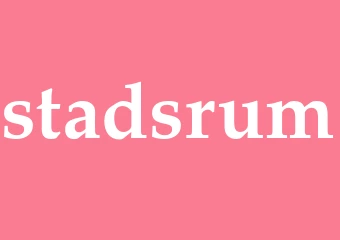 Synonym stadsrum