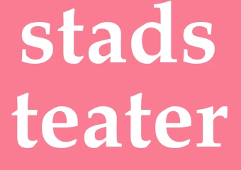 Synonym stadsteater