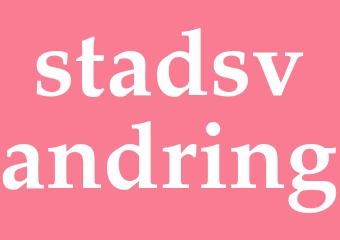 Synonym stadsvandring