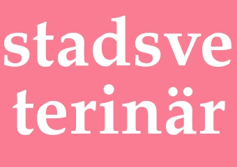 Synonym stadsveterinär