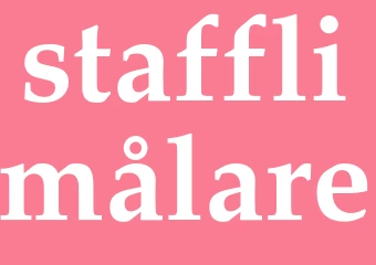 Synonym stafflimålare