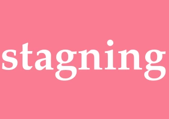Synonym stagning
