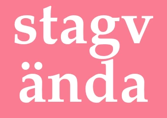 Synonym stagvända