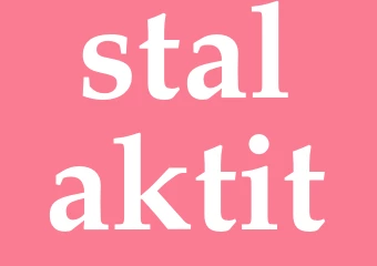 Synonym stalaktit