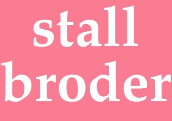 Synonym stallbroder