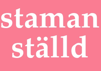 Synonym stamanställd