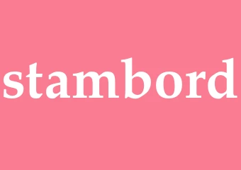 Synonym stambord