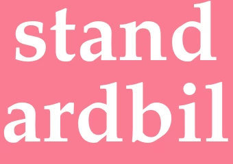 Synonym standardbil