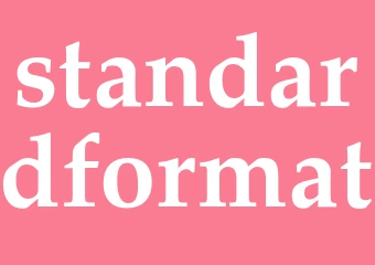 Synonym standardformat