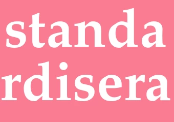 Synonym standardisera