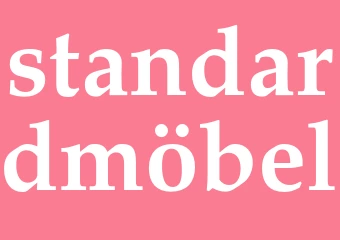 Synonym standardmöbel