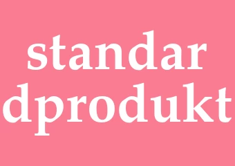 Synonym standardprodukt