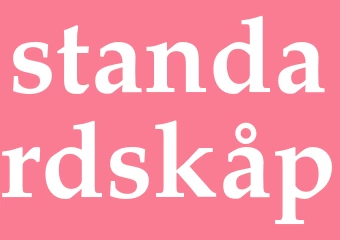Synonym standardskåp