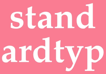 Synonym standardtyp