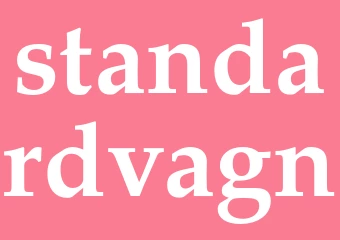 Synonym standardvagn