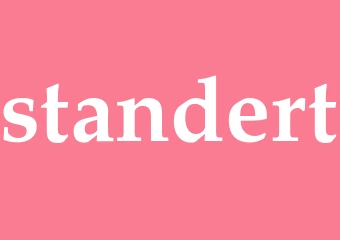 Synonym standert