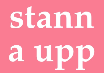 Synonym stanna upp