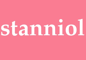 Synonym stanniol