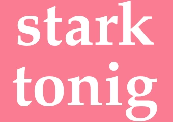 Synonym starktonig