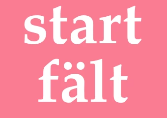 Synonym startfält
