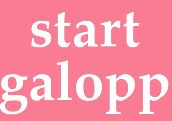 Synonym startgalopp
